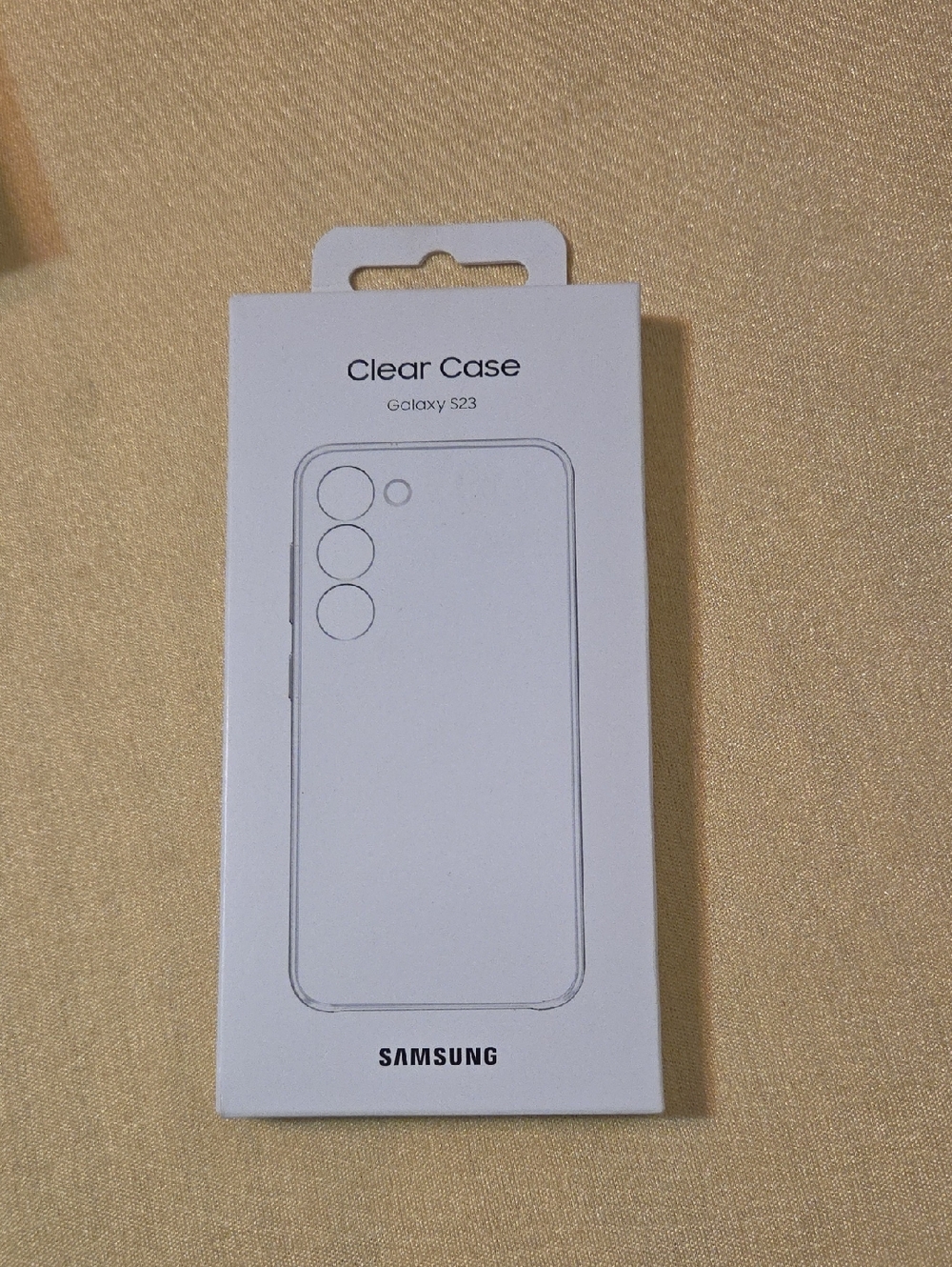 Samsung Clear Case for Galaxy S23 - Transparent